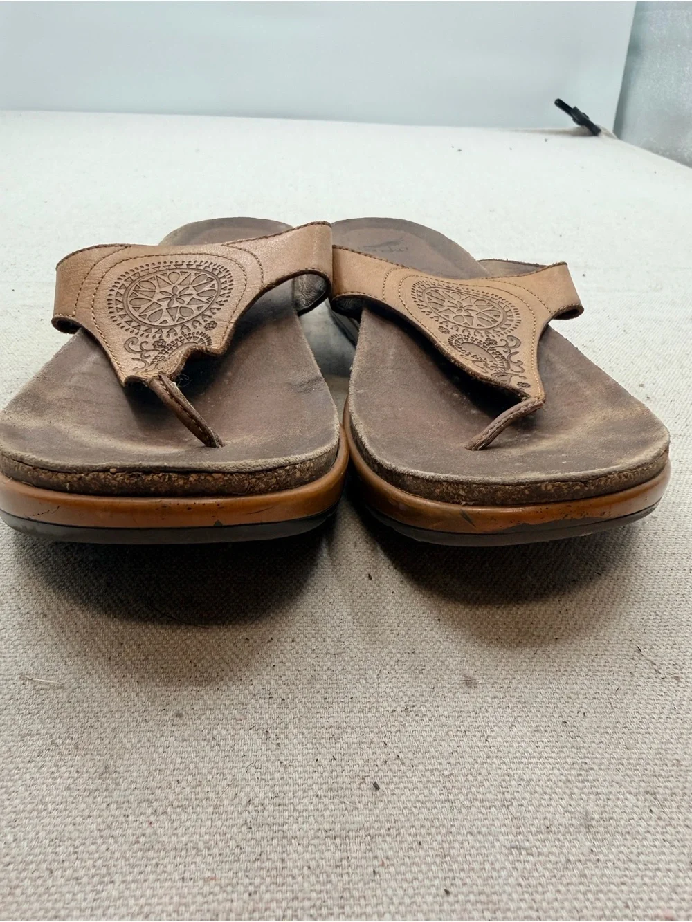 Dansko Brown Leather Women's Sandals Size 39